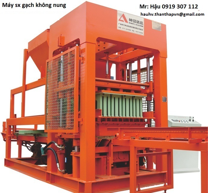 Máy sản xuất gạch không nung